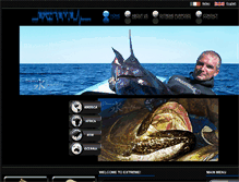 Tablet Screenshot of extremespearfishing-worldtravel.com